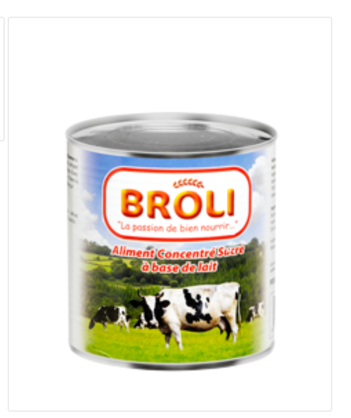 BROLI Lait concentré sucré 1 kg