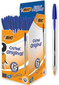 Bic Bleu Cristal paquet de 50