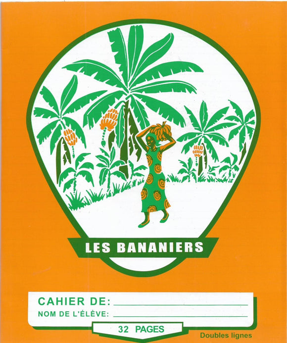 Cahier double ligne 32 P