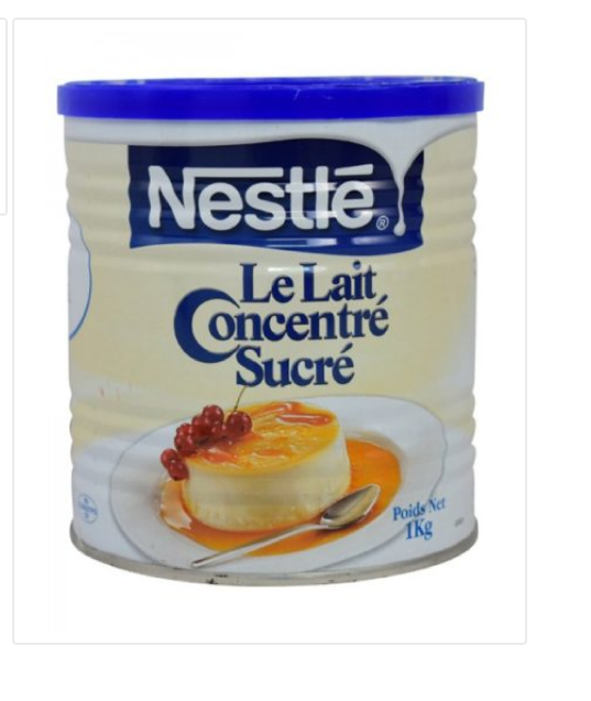 NESTLE Lait concentré sucré 1kg