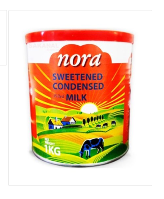 NORA Lait concentré sucré 1 kg