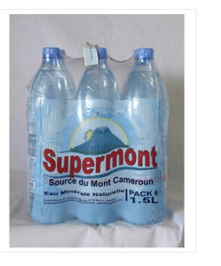 Eau Supermont palette 6x1,5l