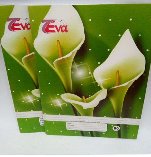 Cahier 80Leaves high education format A4 Paquet de 5
